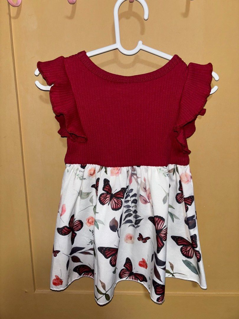 Red Baby Dress (Category: Babies & Kids Fashion) located in Manila. Submitted by shopiness___ (Listing ID 1439246525, Image 2). Description: .