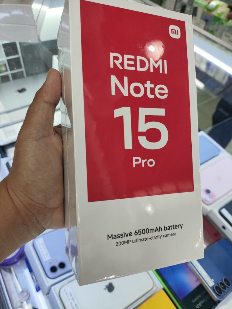Redmi Note 15pro 12/512gb (Category: Xiaomi) located in San Juan City. Submitted by ABTGadgets (Listing ID 1439115176, Image 1). Description: Redmi Note 15 Pro (12/512GB ) – Brand New Sealed 📱 12GB RAM / 512GB Storage ⚡ 5G Ready 🎨 Color: Blue 📦 Brandnew Sealed 🔓 Openline (all networks) 🛡️ With 1 Year Warranty 💰 Selling Price: ₱15,499 🔄 Open for swap (lower unit + cash, depende sa offer) 📍 Available sa physical store Greenhills, 2nd Floor 