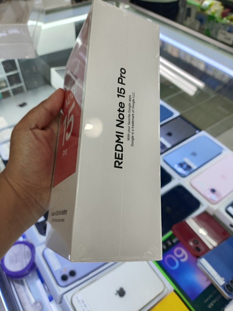 Redmi Note 15pro 12/512gb (Category: Xiaomi) located in San Juan City. Submitted by ABTGadgets (Listing ID 1439115176, Image 2). Description: Redmi Note 15 Pro (12/512GB ) – Brand New Sealed 📱 12GB RAM / 512GB Storage ⚡ 5G Ready 🎨 Color: Blue 📦 Brandnew Sealed 🔓 Openline (all networks) 🛡️ With 1 Year Warranty 💰 Selling Price: ₱15,499 🔄 Open for swap (lower unit + cash, depende sa offer) 📍 Available sa physical store Greenhills, 2nd Floor 
