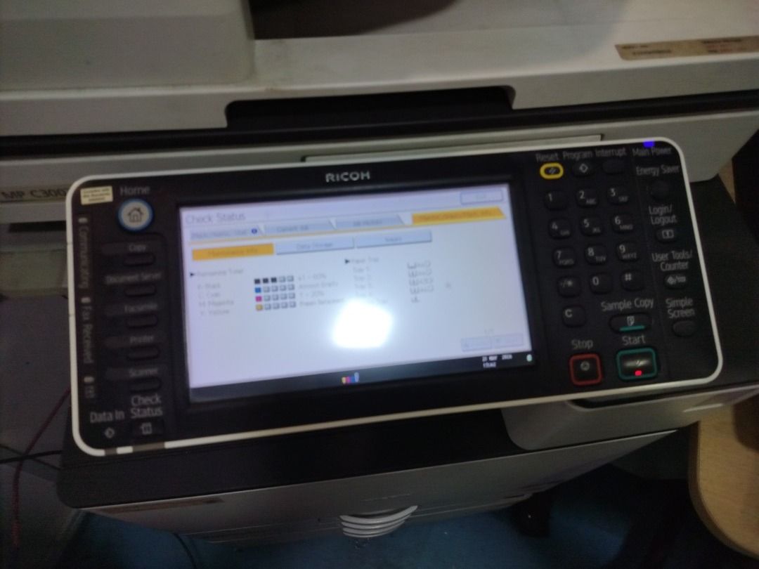 Ricoh MP C3003 Color Multifunction Printer460184720487239682