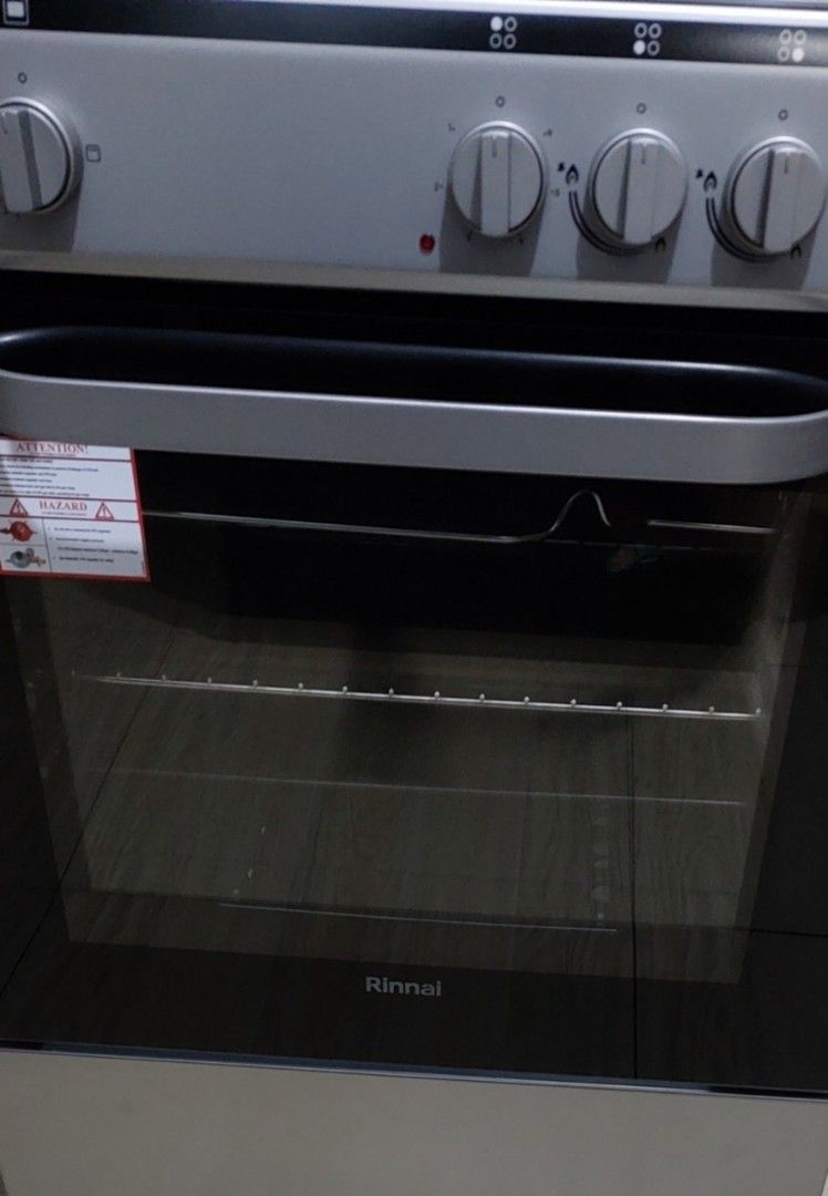 Rinnai Gas Range with Asahi Coffee Maker (Category: Ovens & Toasters) located in Marikina City. Submitted by thingsthatneednewhomes (Listing ID 1439214274, Image 2). Description: With rotisserie Top grill Comes with new Asahi Coffee Maker CM-052 Message for more info. Requires a thermometer to check temp and fire management Origjnal packaging included Price Negotiable. RFS: Moving to a smaller place, won't fit..