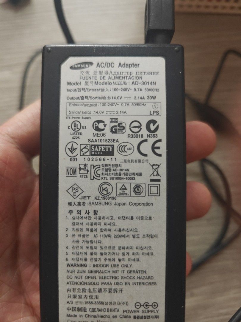Samsung AC/DC Adapter AD-3014N460161431477299200
