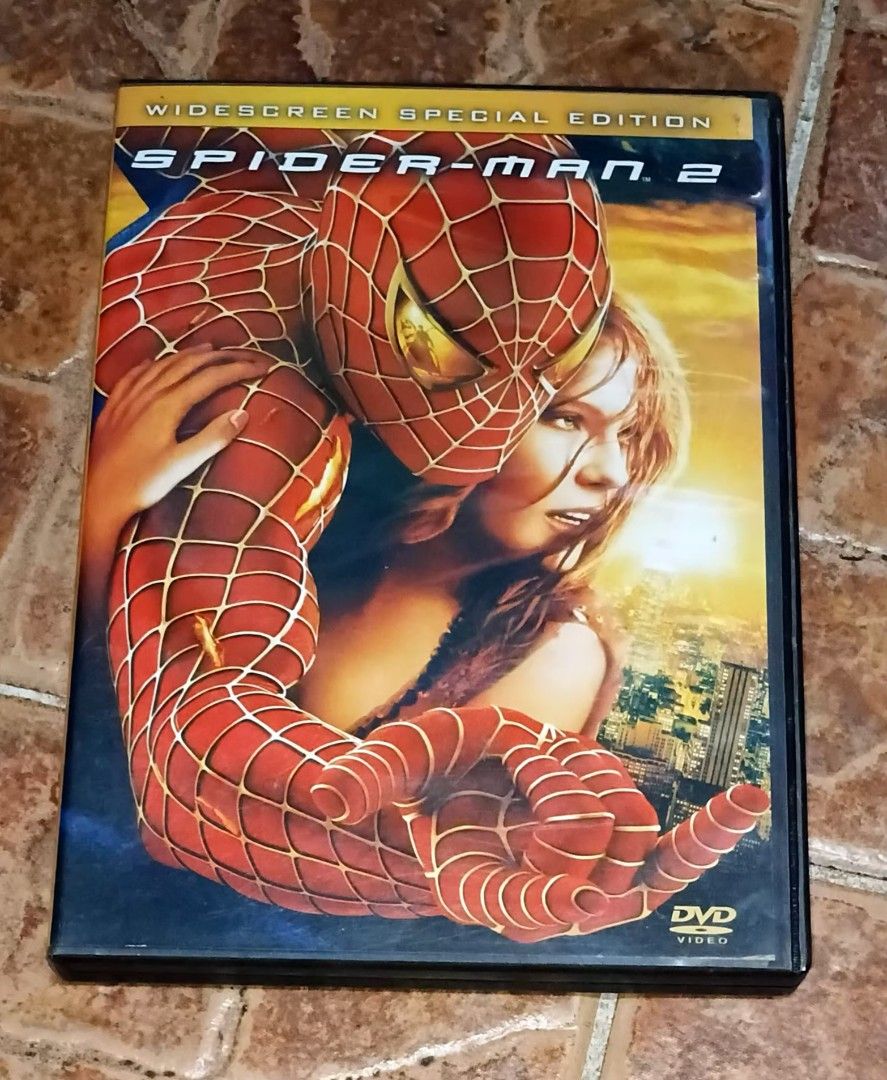 Spider-Man 2 Widescreen Special Edition DVD (Category: CDs & DVDs) located in Quezon City. Submitted by dancatz (Listing ID 1439086665, Image 1). Description: □ P 350.00 □ region 3 - Spider-Man 2 Widescreen Special Edition DVD - Includes two discs - Special Features: - Blooper Reel - Cast and Crew Commentary - Behind-the-Scenes Content - Making the Amazing - Story and Character - And more! - Languages: English, Portuguese, Cantonese - Subtitles: 