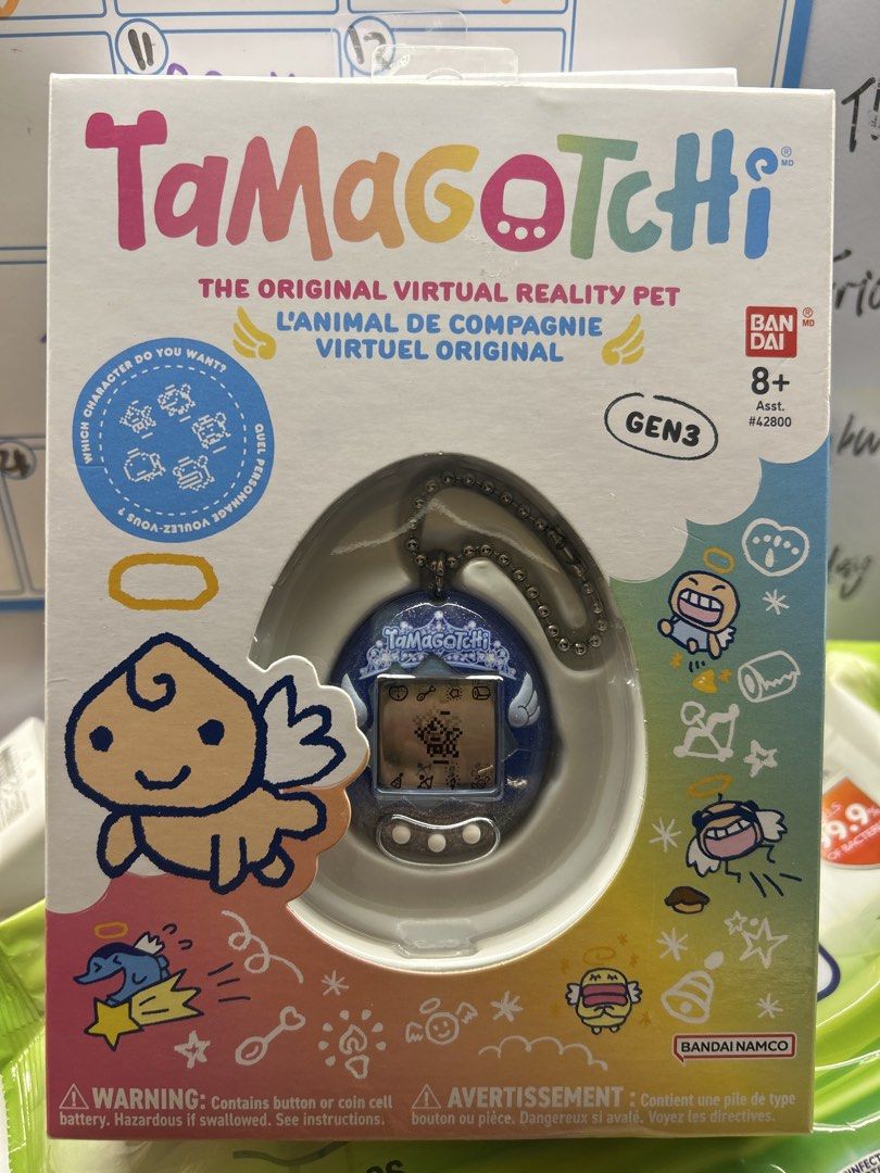 Tamagotchi Gen3 Virtual Pet - Brand New (Category: Interactive Toys) located in Singapore. Submitted by hclc_ (Listing ID 1439218642, Image 1). Description: - Brand new, unopened Tamagotchi Gen3 - Features the original virtual pet design - Includes a keychain attachment - Perfect for collectors and nostalgic fun!.