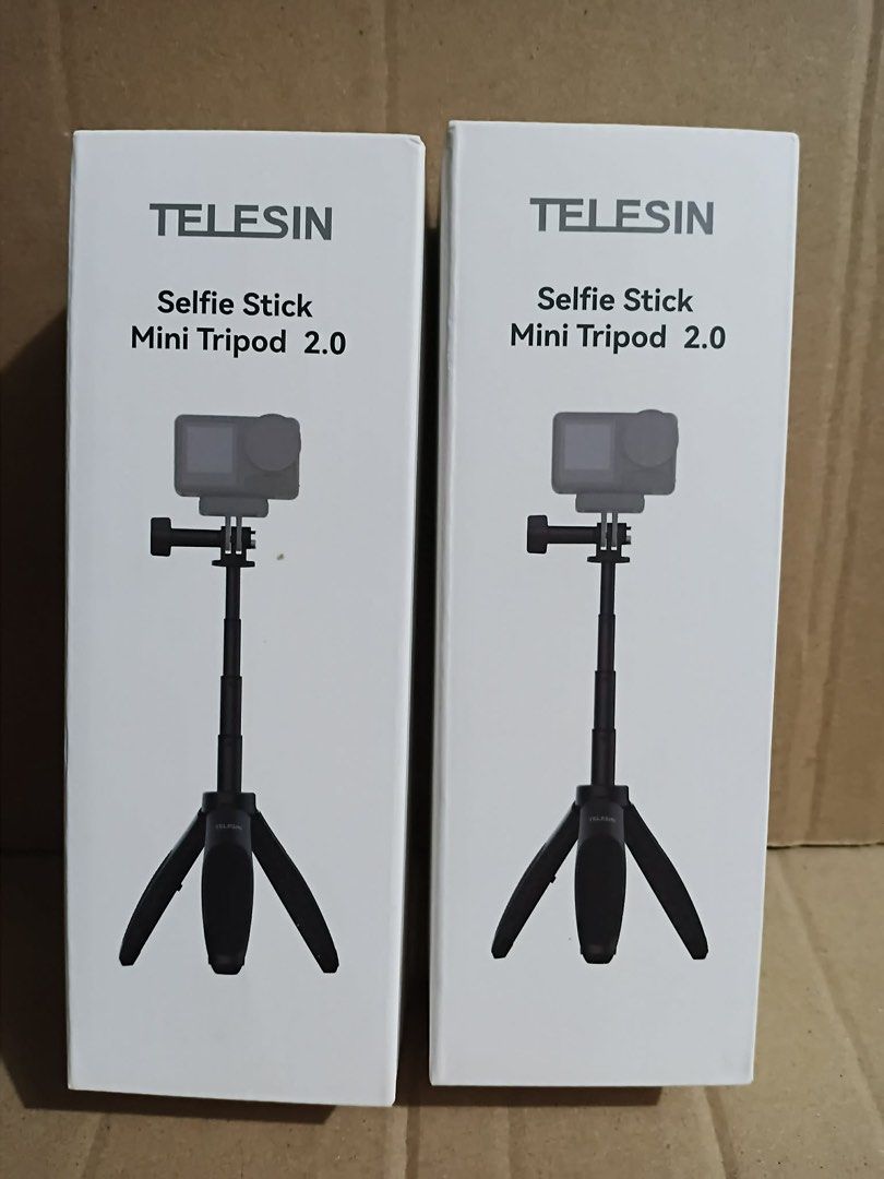 TELESIN Selfie Stick Mini Tripod 2.0 for Action Camera (Category: Tripods & Monopods) located in Manila. Submitted by mxrx_ (Listing ID 1439108982, Image 3). Description: .