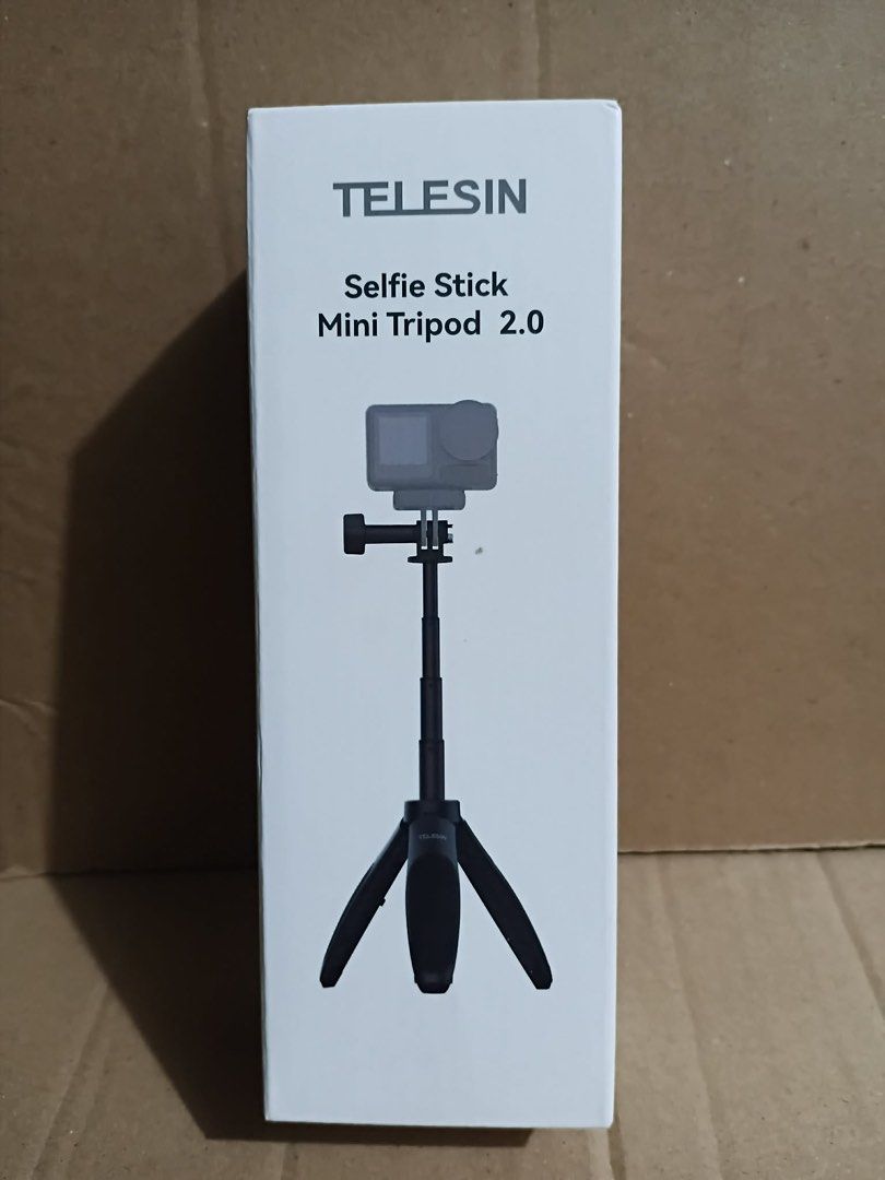 TELESIN Selfie Stick Mini Tripod 2.0 for Action Camera (Category: Tripods & Monopods) located in Manila. Submitted by mxrx_ (Listing ID 1439108982, Image 1). Description: .