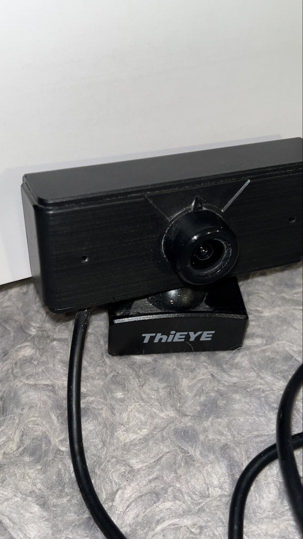 ThiEYE 1080p Full HD USB Webcam (Category: Webcams) located in San Fernando. Submitted by margauxxjesse (Listing ID 1439236810, Image 2). Description: Selling my ThiEYE webcam in good condition. Rarely used and only utilized twice during online classes. Stored properly in a separate box when not in use. • Full HD 1080p quality • USB Plug & Play • Compatible with Zoom, Google Meet, Discord, etc. • Clean and well-kept condition • Includes attached 