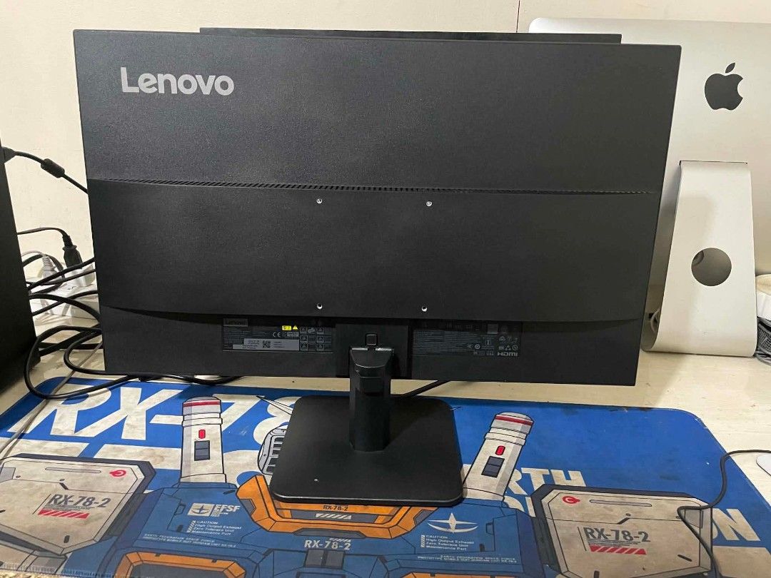 ThinkVision S24-4e 2025 model (Category: Monitor Screens) located in Manila. Submitted by happyearth.953a15 (Listing ID 1439099317, Image 2). Description: ThinkVision S24-4e 2025 model HDMI and VGA ports 1920 x 1080 IPS pannel 100 HZ With power cord 💸💸 3,500 each 2pcs only Location: San Andres bukid manila Pick up or deliver cod.