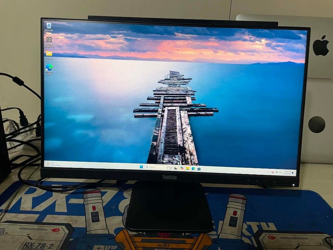 ThinkVision S24-4e 2025 model (Category: Monitor Screens) located in Manila. Submitted by happyearth.953a15 (Listing ID 1439099317, Image 1). Description: ThinkVision S24-4e 2025 model HDMI and VGA ports 1920 x 1080 IPS pannel 100 HZ With power cord 💸💸 3,500 each 2pcs only Location: San Andres bukid manila Pick up or deliver cod.