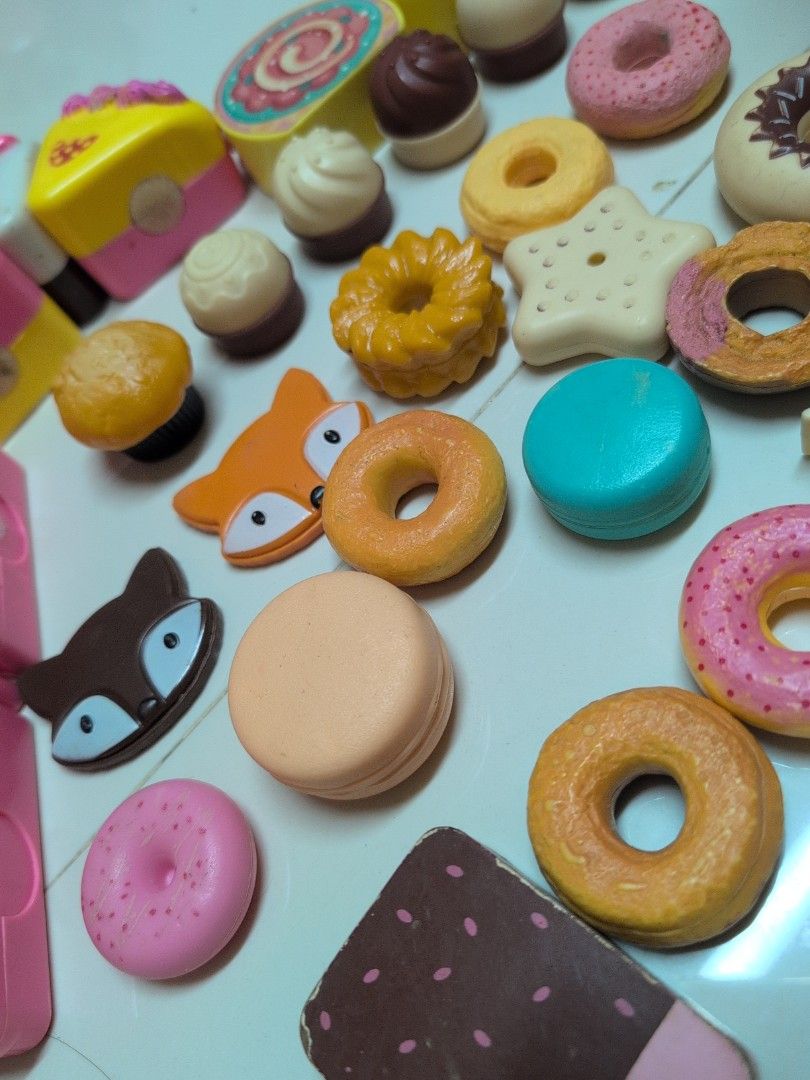 Toy Food Set - Assorted Desserts (Category: Kids Toys) located in Quezon City. Submitted by .dwlliziu0 (Listing ID 1439111613, Image 3). Description: - Toy dessert set with donuts, cakes, macarons, and other treats. - Perfect for imaginative play and pretend tea parties. - Features various shapes and colors. - Helps develop creativity and social skills..