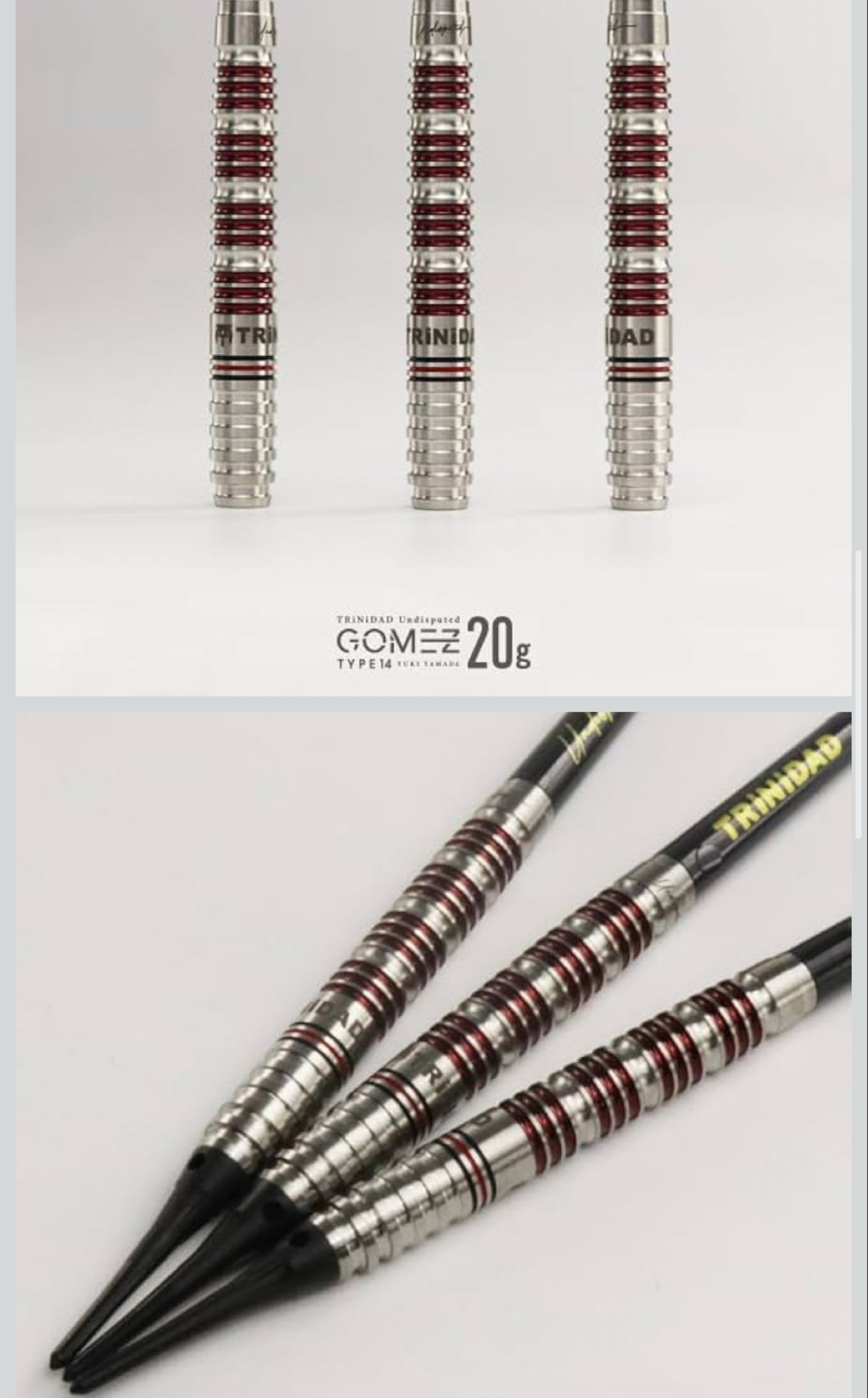 TRiNiDAD GOMEZ TYPE14 20g ゴメス14 GOMEZ TYPE14 Trinidad Gomez Type 14 20g Dart Set, Toys