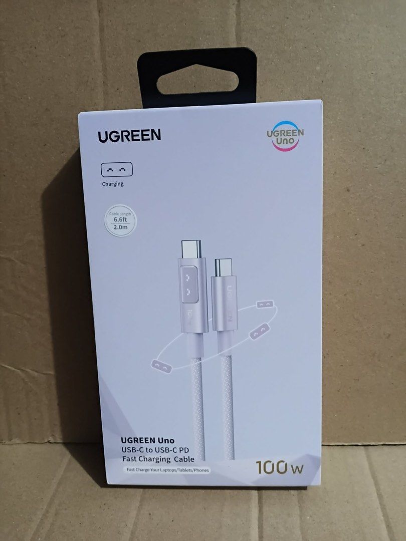 UGREEN TYPE C TO TYPE C 100w Fast Charging Cable 1m (Category: Chargers & Cables) located in Manila. Submitted by mxrx_ (Listing ID 1439089462, Image 1). Description: .