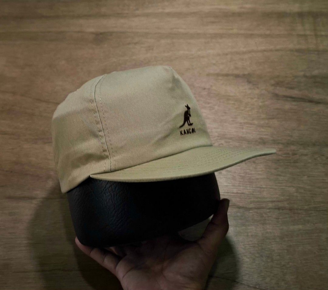 RePRICE!! Vintage Kangol Washed Baseball Cap Hat/Made in USA (Category: Caps & Hats) located in Santa Rosa. Submitted by D__OutdoorGear_Etc._24 (Listing ID 1439111721, Image 2). Description: For Sale - Vintage Kangol Washed Baseball Cap/Hat - Made in USA - Signs of usage,Still in Excellent Condi! - Issue - Cut or detached the main tag - Color may vary due to lighting source. - Color rate ~ 9.8/10 - Khaki/Light Brown - High Crown or High-Profile s