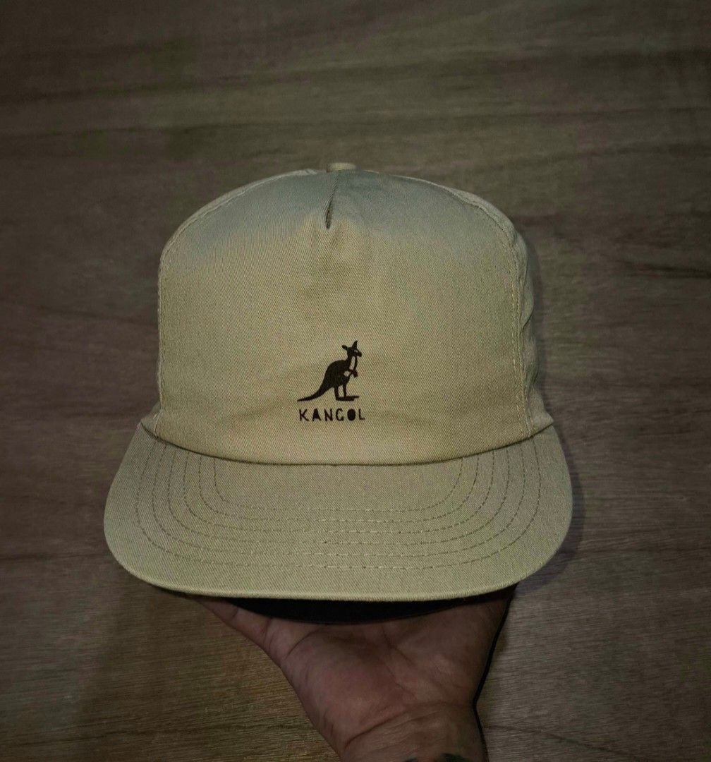 RePRICE!! Vintage Kangol Washed Baseball Cap Hat/Made in USA (Category: Caps & Hats) located in Santa Rosa. Submitted by D__OutdoorGear_Etc._24 (Listing ID 1439111721, Image 1). Description: For Sale - Vintage Kangol Washed Baseball Cap/Hat - Made in USA - Signs of usage,Still in Excellent Condi! - Issue - Cut or detached the main tag - Color may vary due to lighting source. - Color rate ~ 9.8/10 - Khaki/Light Brown - High Crown or High-Profile s