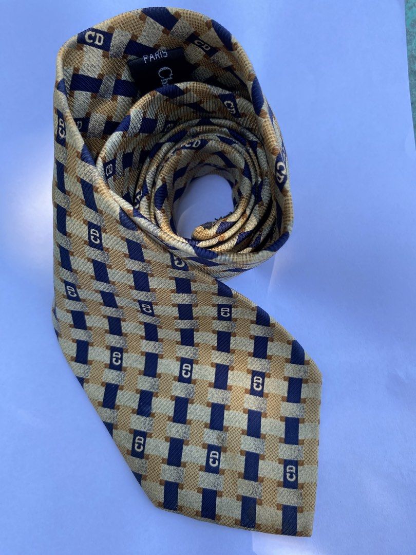 VINTAGE LUXURY NECKTIE (Category: Coats, Jackets and Outerwear) located in Cagayan de Oro. Submitted by skullvucool (Listing ID 1439115612, Image 2). Description: Vintage neckties YSL & Christian Dior.