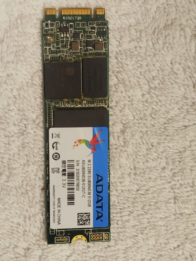 ADATA SU800NS38 512GB M.2 SSD460939281523036160
