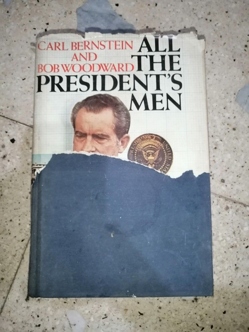 All The President's Men (Category: Storybooks) located in Makati City. Submitted by booksbymarvin (Listing ID 1439253584, Image 1). Description: For sale Hardbound In good condition MOD, MOP: LBC GRAB, GCASH, BPI.
