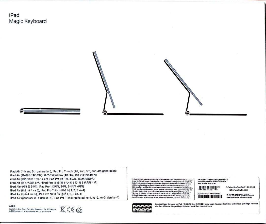 Apple iPad Magic Keyboard - Black461168579718031361