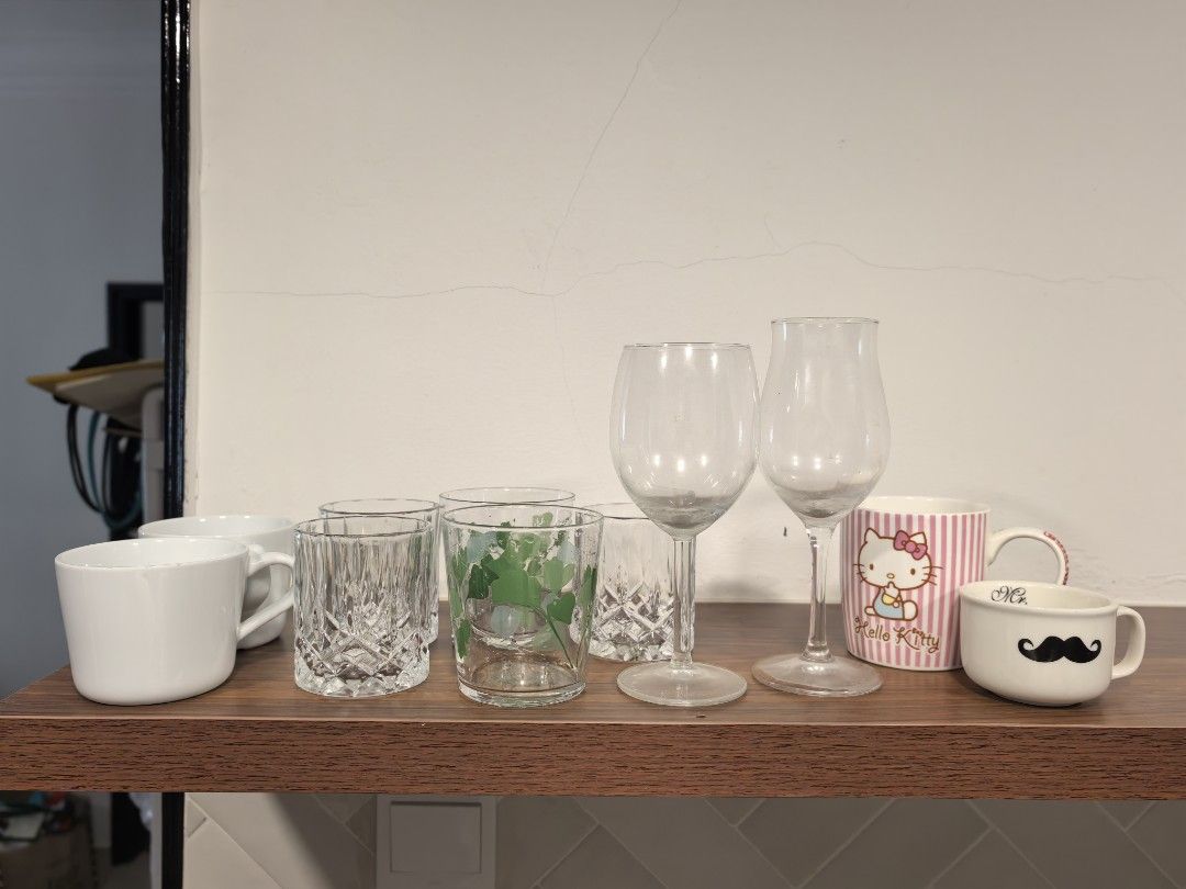 Assorted Drinkware Set - Glasses, Mugs461018536860067840
