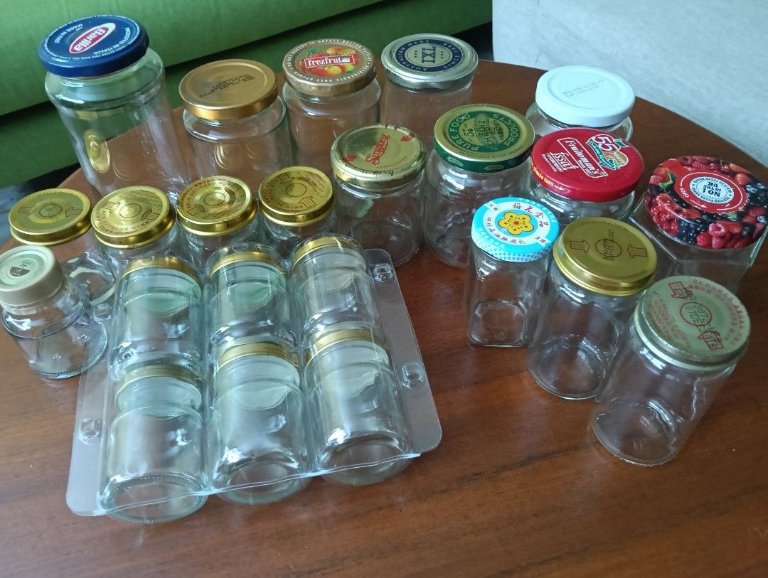 Empty Glass Bottles & Jars with Lids461012259402557440