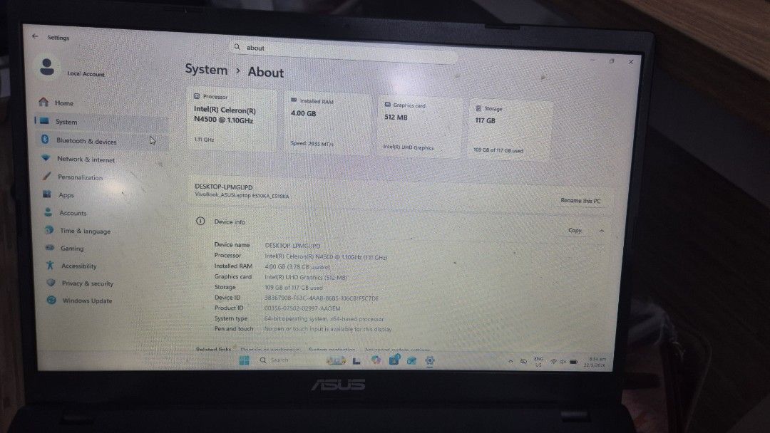 ASUS Laptop E510460825064836311041