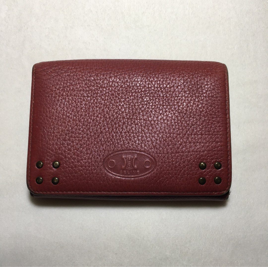 Authentic Celine Bi-Fold Wallet (Category: Luxury Bags & Wallets) located in Paranaque City. Submitted by dresswell.ph (Listing ID 1439385190, Image 1). Description: Celine Bi-Fold Wallet Authentic Excellent Condition Has multiple compartments and card slots - signs of use.