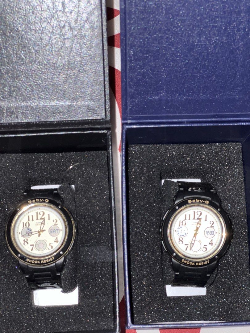 Baby G-Shock bundle (Category: Luxury Watches) located in Paranaque City. Submitted by sctmpque (Listing ID 1439393923, Image 1). Description: Bundle price: ₱7500 only + SF Each: ₱4000 + SF .