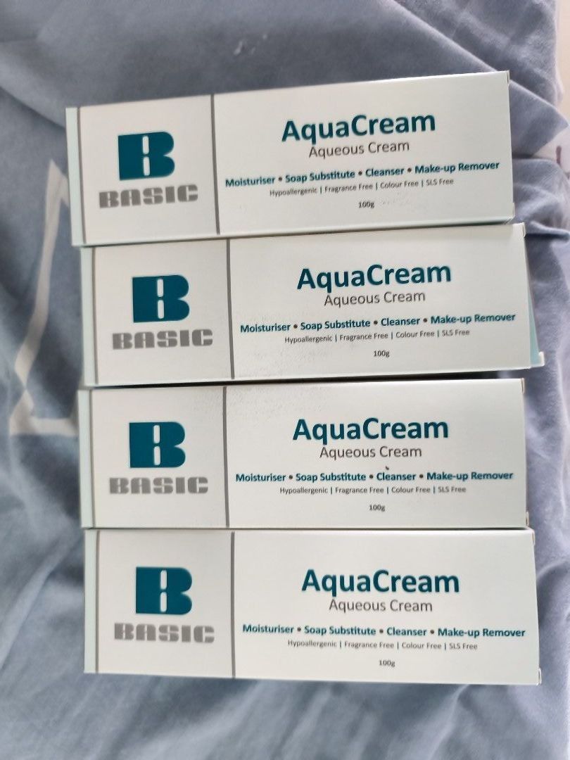 Basic moisturizing cream (Category: Body Care) located in Singapore. Submitted by jojojo71 (Listing ID 1439286523, Image 1). Description: brand new body moisturizer (expiry date : 2030)Each tube be selling for $4(min 4 boxes).