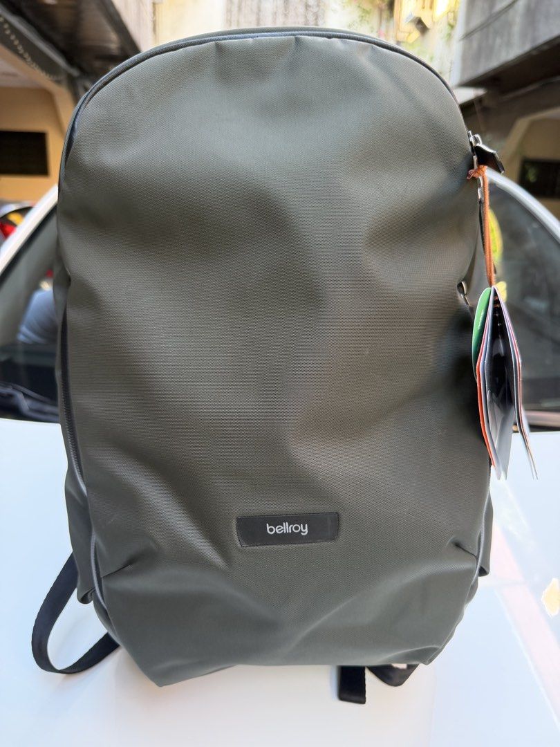 Bellroy Transit Workpack Pro 22L Olive (Category: Backpacks) located in Quezon City. Submitted by --ro-- (Listing ID 1439250972, Image 1). Description: Bellroy Transit Workpack Pro 22L Olive 1 week used - Good as new A feature-rich backpack that transitions seamlessly from work and commutes to travel Fits 16” laptop Large 22L format Large front organizer pocket External zipped water-bottle pocket Breathable mesh back panel Adjustable sternum stra