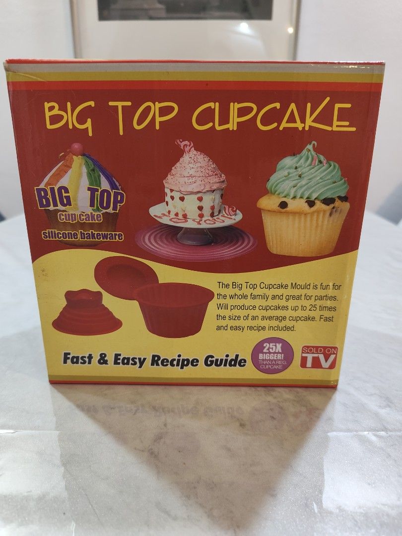 Big Top Cupcake Mould - Silicone Bakeware461599695973263360