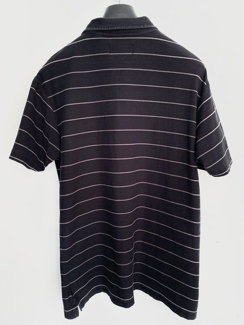 Billabong y2k Polo Shirt (Category: Tshirts & Polo Shirts ) located in Cebu City. Submitted by bestfits23 (Listing ID 1439405264, Image 2). Description: Billabong Y2k Mens striped Polo shirt Cotton fabric Classic embroidered logo L on tag 21x29 actual dimes Very good condition Sign of usage price add shipping.