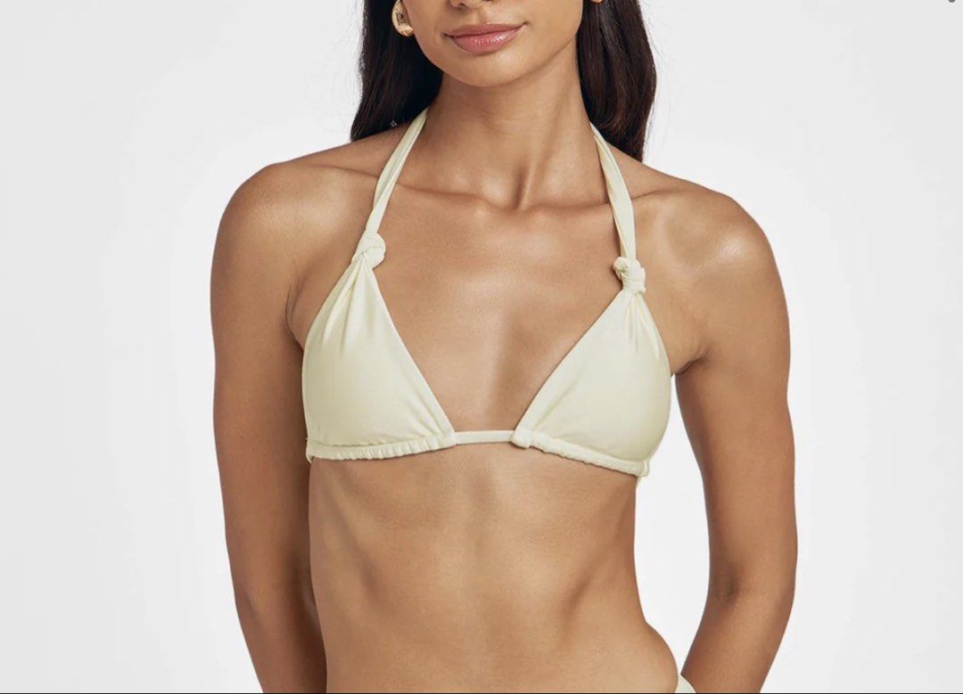 Blackbough Roan Bikini top in Butter (Category: Bikinis & Swimsuits) located in Quezon City. Submitted by yayforclothes (Listing ID 1439396478, Image 2). Description: Srp: 2800 - the most perfect shade of yellow and butter - amazing quality + padded.