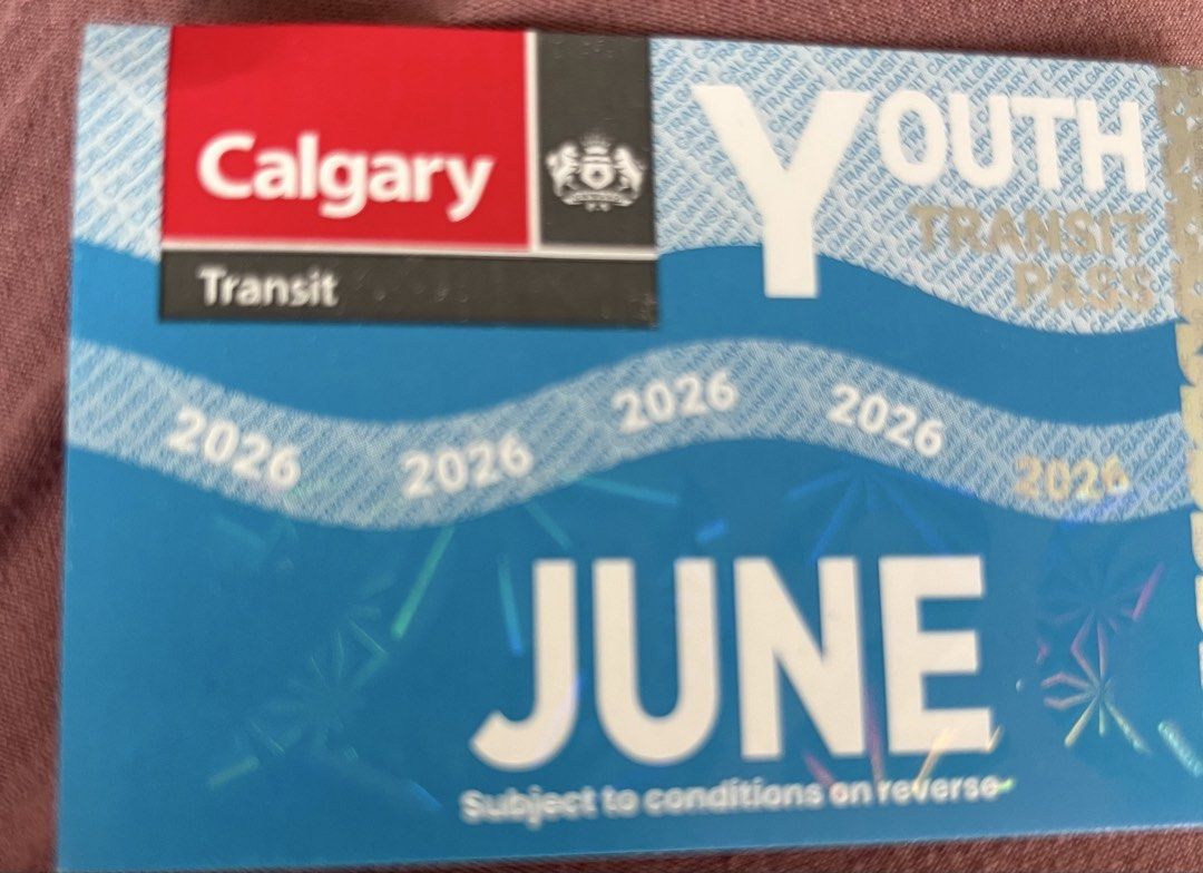 Bus pass (Category: Community) located in Calgary. Submitted by jessickal (Listing ID 1439413249, Image 1). Description: .