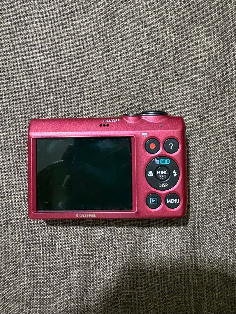 Canon PowerShot A810 HD Digital Camera NO ISSUE (Category: Cameras) located in Manila. Submitted by jfm557q6qj79901 (Listing ID 1439278640, Image 2). Description: - Canon PowerShot A810 HD digital camera (Pink) - 16.0 Megapixels - 5x Zoom Lens - Features display screen and function buttons - Built-in flash - Compact and portable - Ideal for capturing photos on the go.