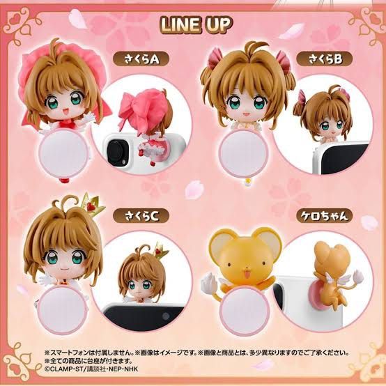 Cardcaptor Sakura Hipper Gashapon (Category: Designer & Blind Box Toys) located in Antipolo. Submitted by heiseimoonzy (Listing ID 1439359630, Image 2). Description: Brand new With capsule and leaflet Bought in Japan On hand ready to ship Loc: QC MOP: Gcash, BPI, Maribank MOD: J&T or SDD c/o buyer.