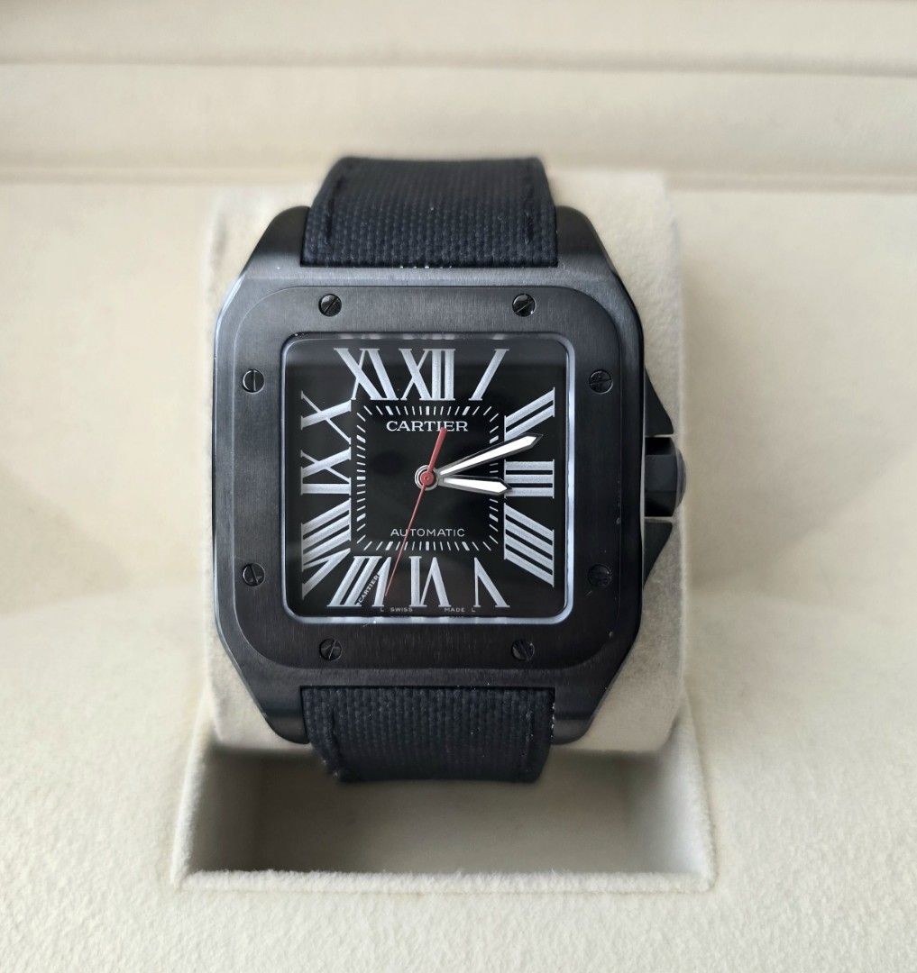 Cartier Santos XL 100 ADLC (Category: Luxury Watches) located in Mandaluyong City. Submitted by 88nac (Listing ID 1439389312, Image 1). Description: ADLC Santos 438k Slightly neg Cartier Santos ADLC XL 100 Full set 9.8/10 condition All complete 2016 PM for inquries.