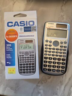 CASIO fx-3650PII Programmable Calculator466010333826918400
