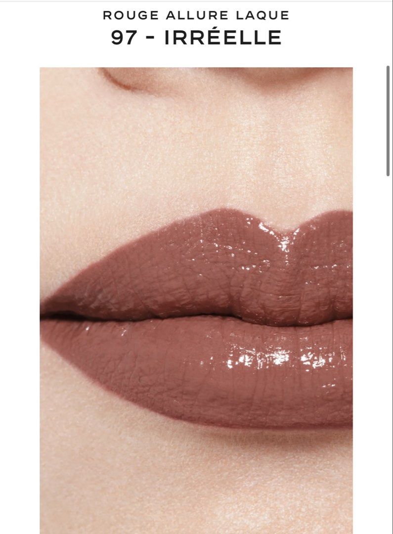 CHANEL Rouge Allure Laque Irreelle (Category: Makeup) located in Rizal. Submitted by declutterwitheli (Listing ID 1434431944, Image 3). Description: - SRP P2,950 but selling for P2,000 - Used only twice - RFS: Too dark on me.