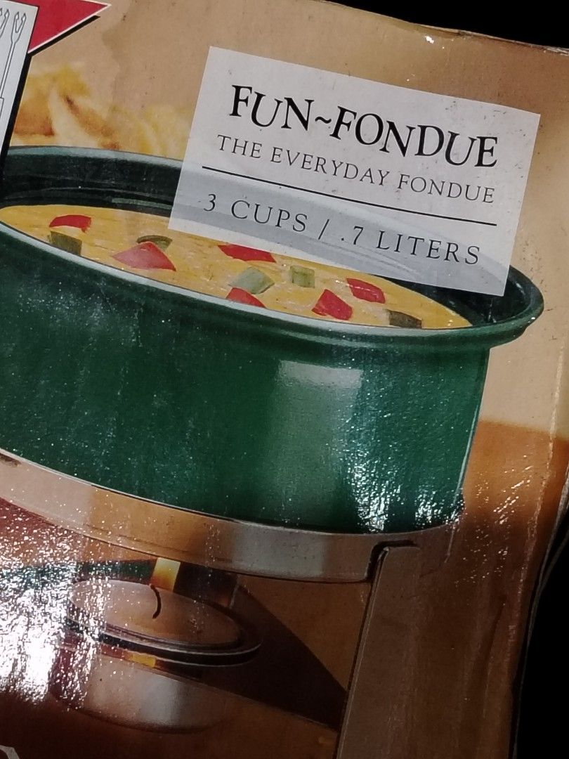 Chantal Kumamon Ceramic Fun-Fondue Set (Category: Other Kitchenware & Tableware) located in Quezon City. Submitted by 09277011179 (Listing ID 1439377603, Image 3). Description: - Chantal Kumamon Ceramic Fondue Set - Includes: Ceramic pot, bamboo lid, stainless steel burner stand, small burner cup, and instruction manual - Capacity: 3 cups / 0.7 liters - Ideal for a cozy fondue night! -no fondue forks included - with non mint box pm for faster tra