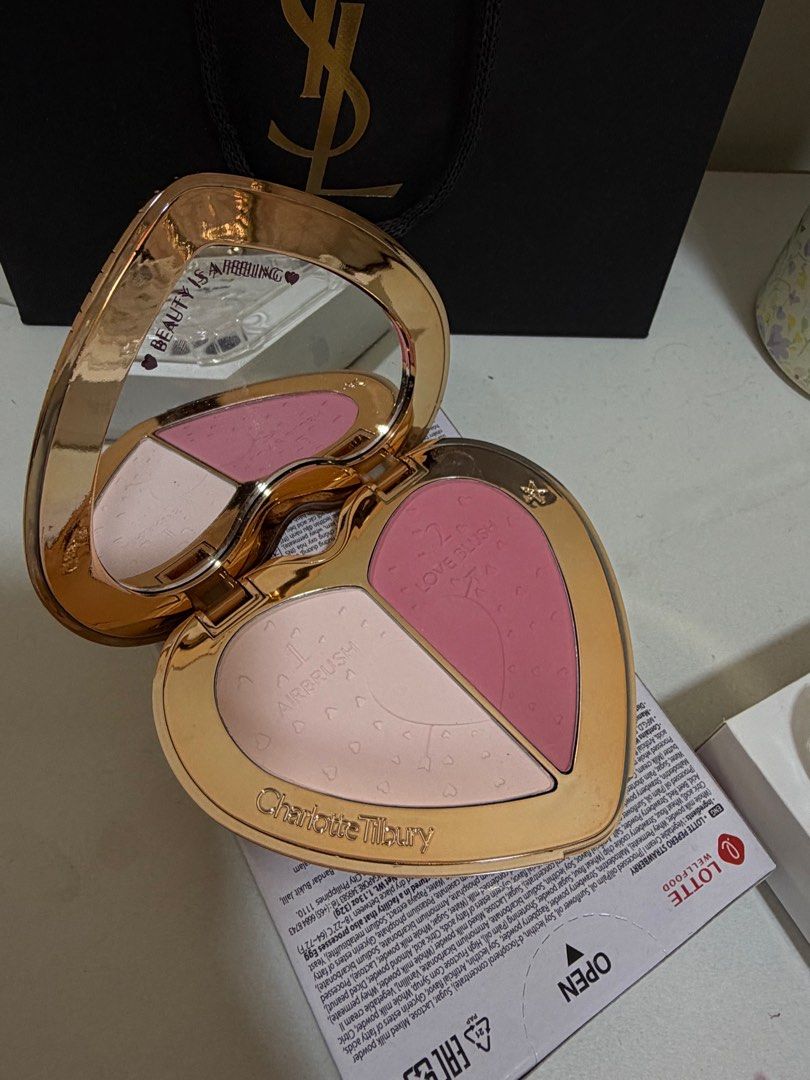 Charlotte Tilbury Blush (Category: Makeup) located in Kuala Lumpur. Submitted by tofufas (Listing ID 1438364806, Image 1). Description: - new with box - worn once just to swatch - code flawless pink - price inc postage.