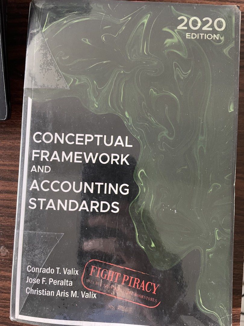 Conceptual Framework and Accounting Standards 2020 Edition (Category: Textbooks) located in Quezon City. Submitted by malfoy_declutter (Listing ID 1439319832, Image 1). Description: .