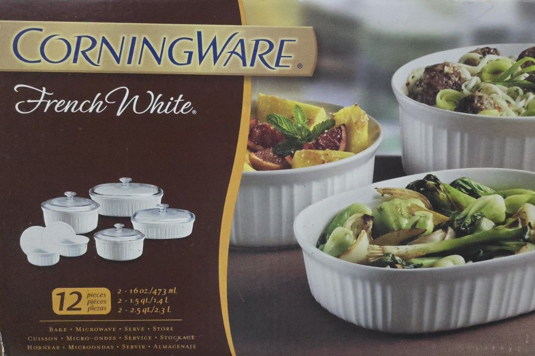 Corningware French White 12-Pc Set461599695040030721