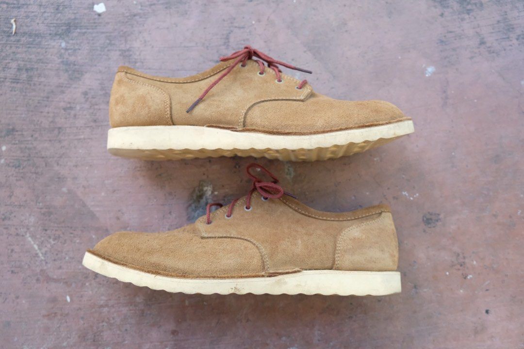 danner (Category: Boots) located in Cainta. Submitted by plus.eighty.one (Listing ID 1439306400, Image 3). Description: danner mt tabor olive suede size 9us condition : slight heeldrag, buttery suede, no box P 2000 + sf vibram red wing.