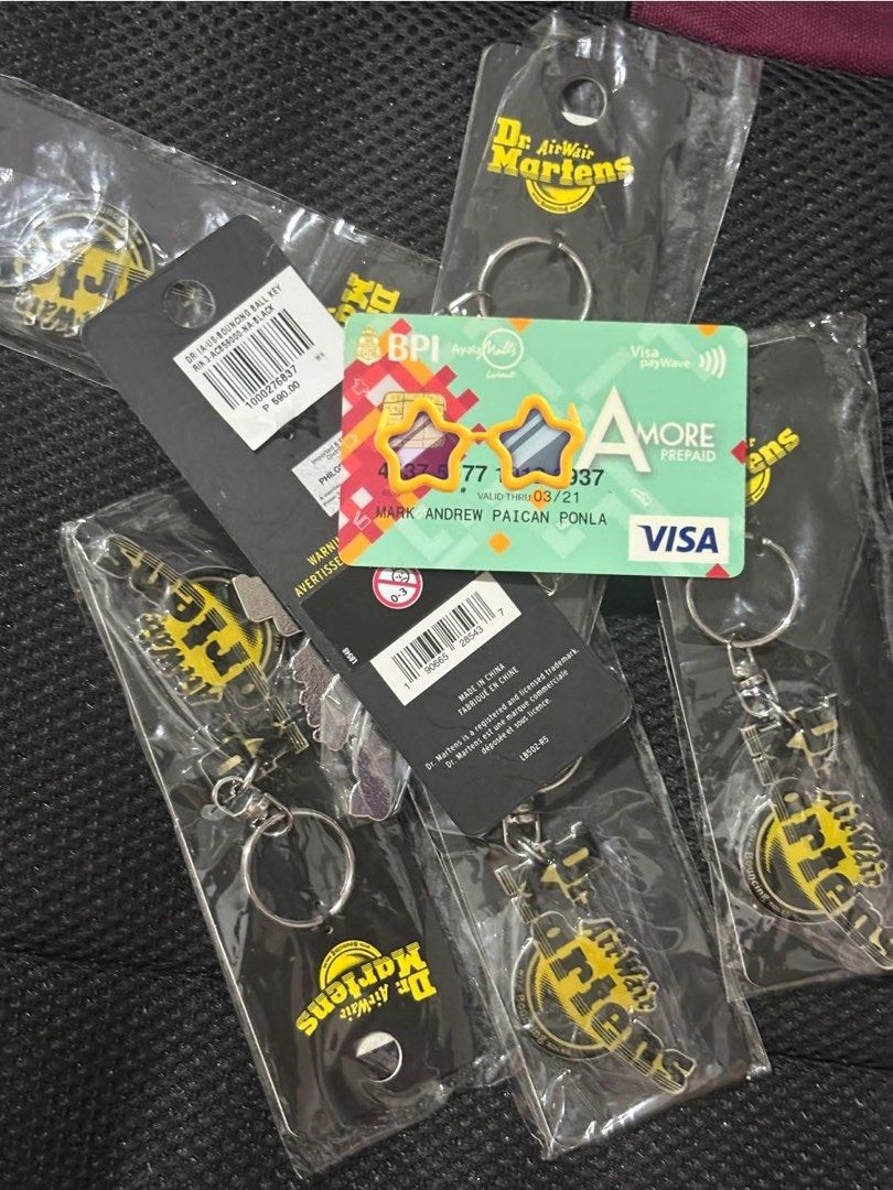 Dr Martens Keychain (Category: Accessory Holder, Box & Organizers) located in Cebu City. Submitted by xoxoxo888marco (Listing ID 1439396744, Image 2). Description: 450 each Retail @ php 600 - Authentic Dr. Martens keychain - Brand new, in original packaging - Features the Dr. Martens logo - Adds style to keys or bags - Perfect gift for Dr. Martens fans.