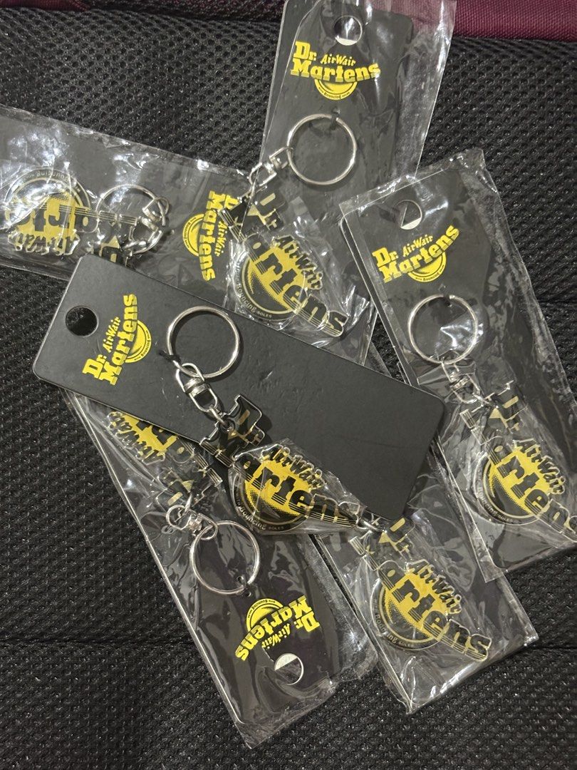 Dr Martens Keychain (Category: Accessory Holder, Box & Organizers) located in Cebu City. Submitted by xoxoxo888marco (Listing ID 1439396744, Image 1). Description: 450 each Retail @ php 600 - Authentic Dr. Martens keychain - Brand new, in original packaging - Features the Dr. Martens logo - Adds style to keys or bags - Perfect gift for Dr. Martens fans.
