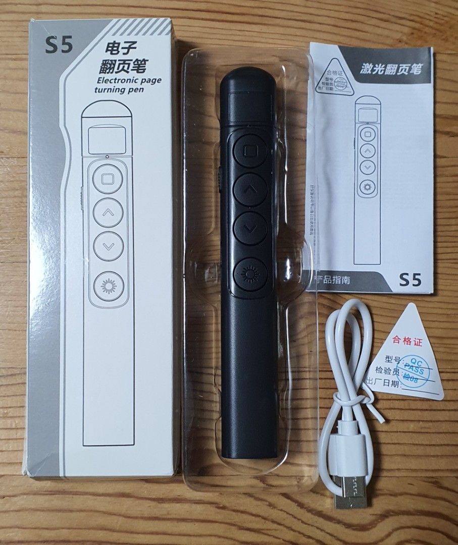 Electronic Page Turning Pen Presentation Pointer461420781005056000