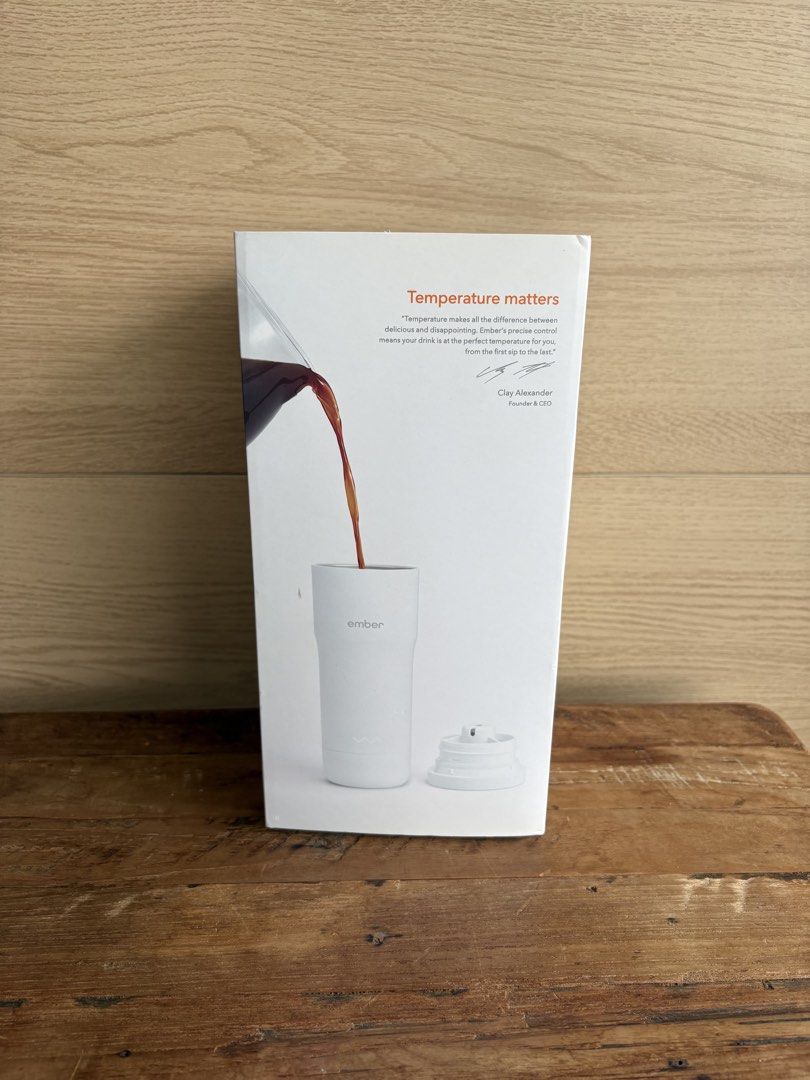 Ember Temperature Control Travel Mug - White460897780594135043