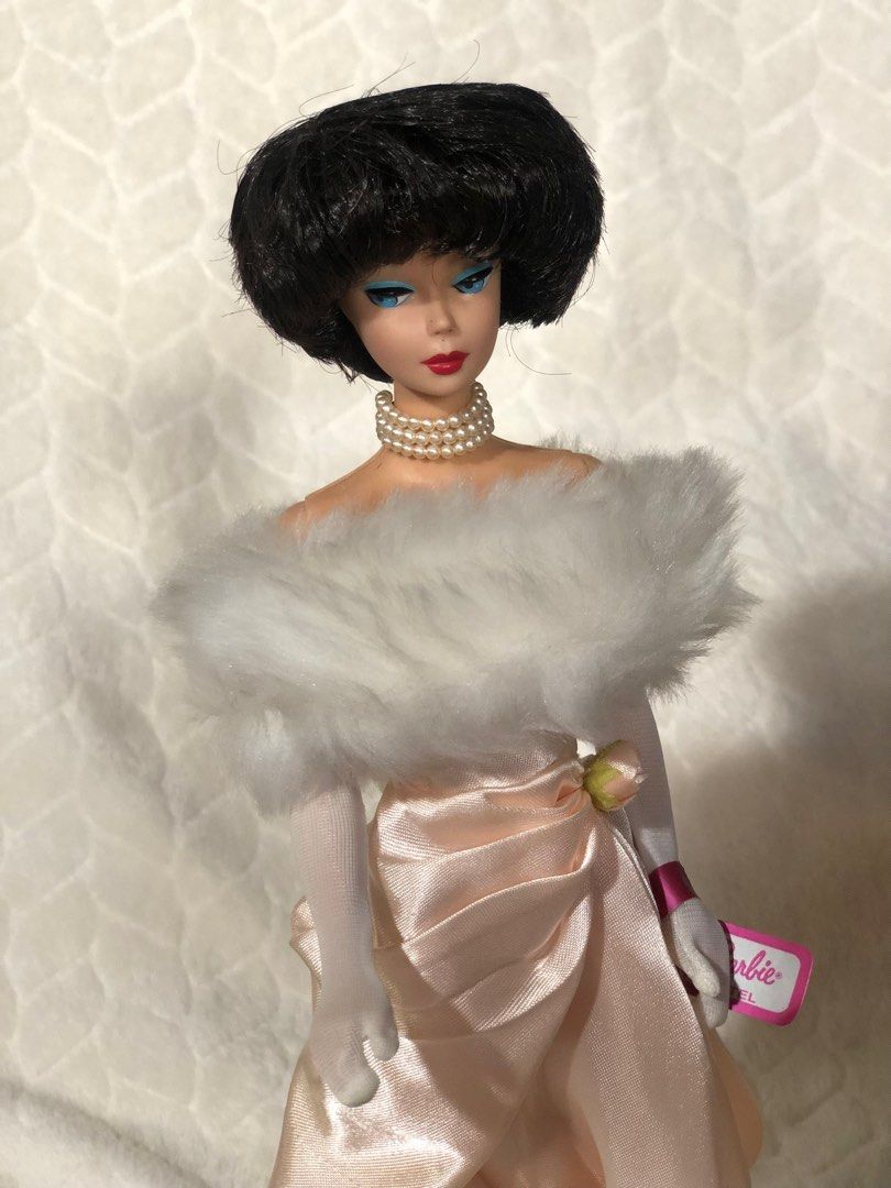 Enchanted Evening Vintage Repro Bubble Cut Barbie (Category: Vintage Collectibles) located in Quezon City. Submitted by dai_jia_mei (Listing ID 1439258152, Image 1). Description: Lost box. Never displayed. Just stored in drawer. 50th anniversary reproduction. Originally came with two pairs of earrings. One pair was lost. RFS: Decluttering MOP: GCash Buyer is in charge of shipping. What you see is what you get. No returns please..
