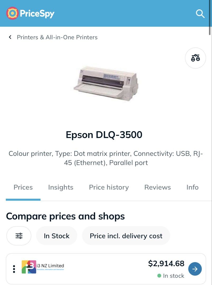 EPSON DLQ-3500 2 Units460944772496117764