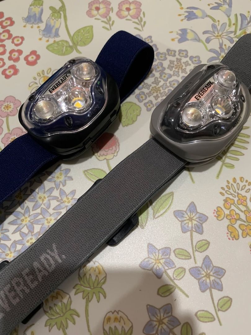 Eveready LED Headlight 200 Lumens (Category: Hiking & Camping) located in Bacolod City. Submitted by kyaramatcha (Listing ID 1439289112, Image 3). Description: EVEREADY LED Headlamp - P450 only! With 3 Eveready AAA batteries included! IPX4 Water Resistant, 200 Lumens Available: Gray 3 pcs, Navy Blue 5 pcs 450 each .